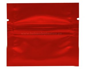 Bolsa de sello lateral con tres lados rojos de 1gm